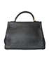 Kelly 32 In Black Togo Leather, back view